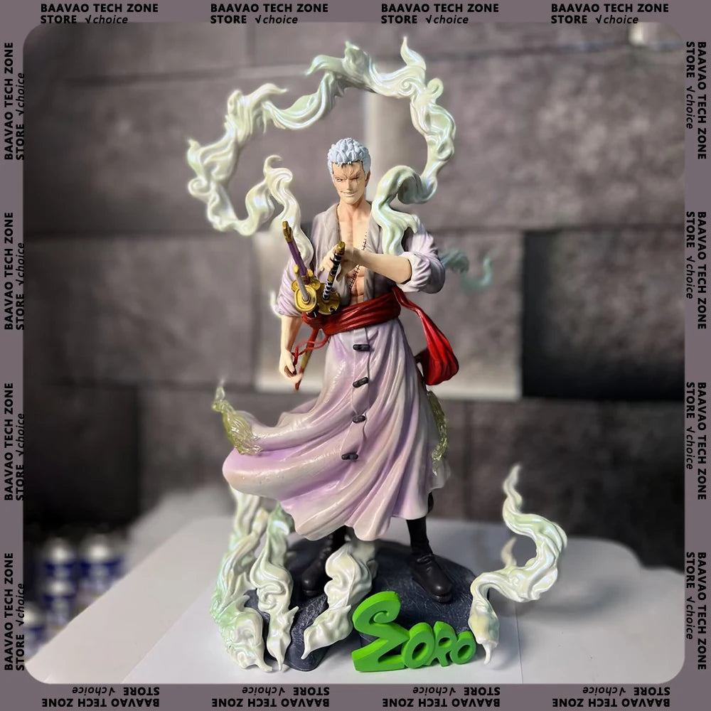 One Piece Anime-Figur Roronoa Zoro Figur Zoro Figur PVC Gk Statue Modell Puppen Sammlung Schreibtischdekoration Spielzeug Kindergeschenk