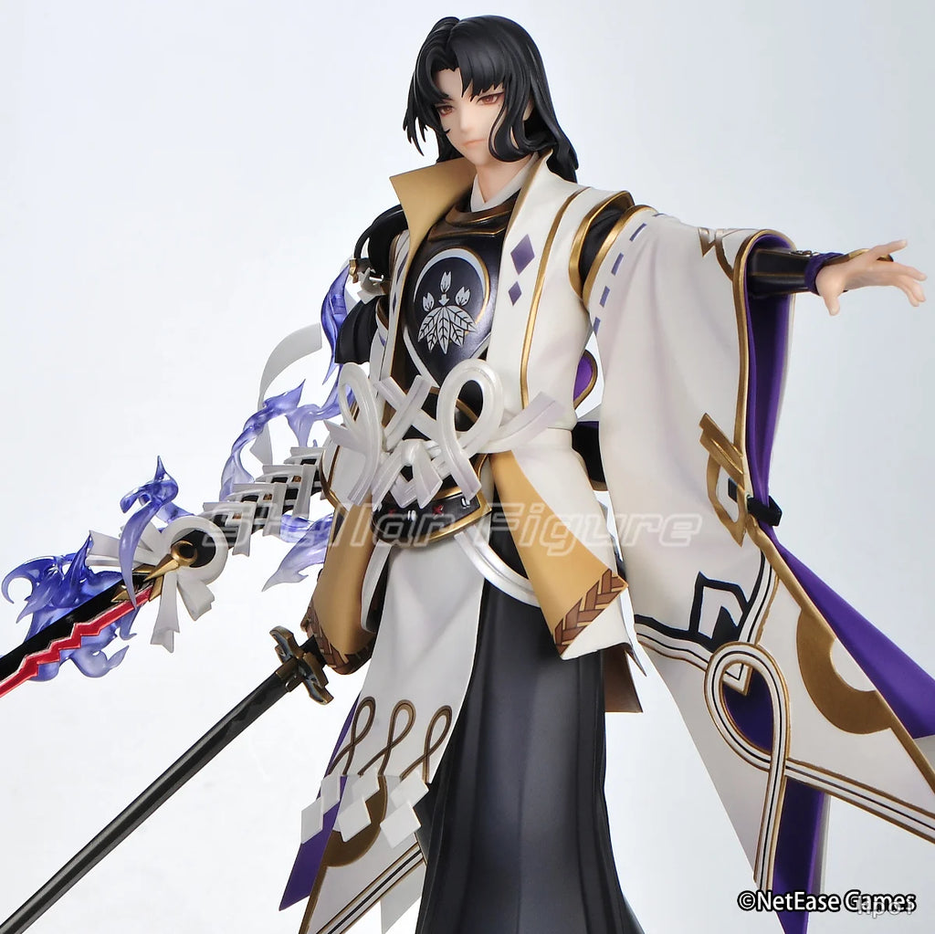 【SF】In Stock Original WINGS INC Onmyoji Onikiri Frostwind White Hibiscus 1/7 Scale Figures Model Animation Collection