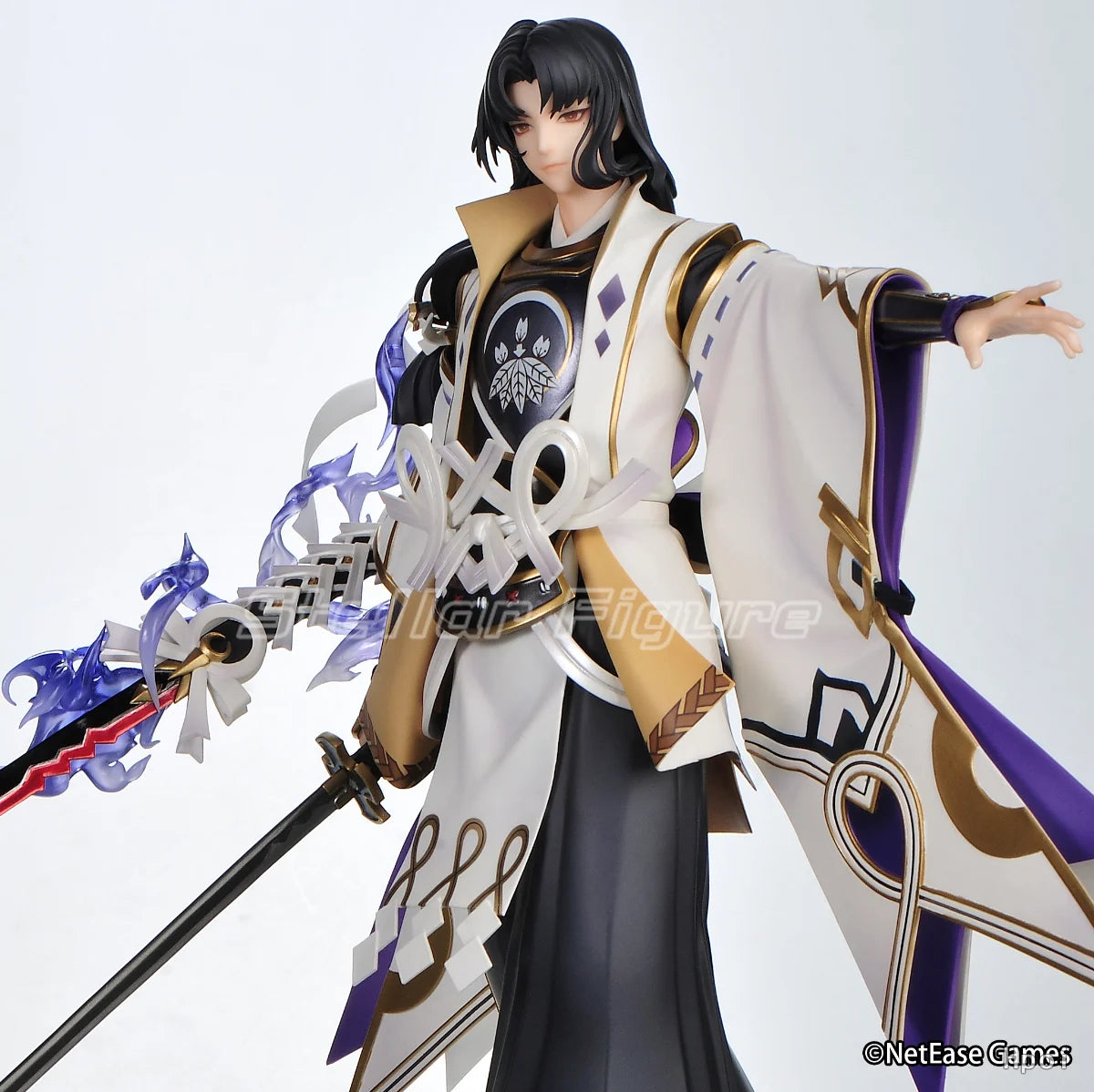 【SF】In Stock Original WINGS INC Onmyoji Onikiri Frostwind White Hibiscus 1/7 Scale Figures Model Animation Collection