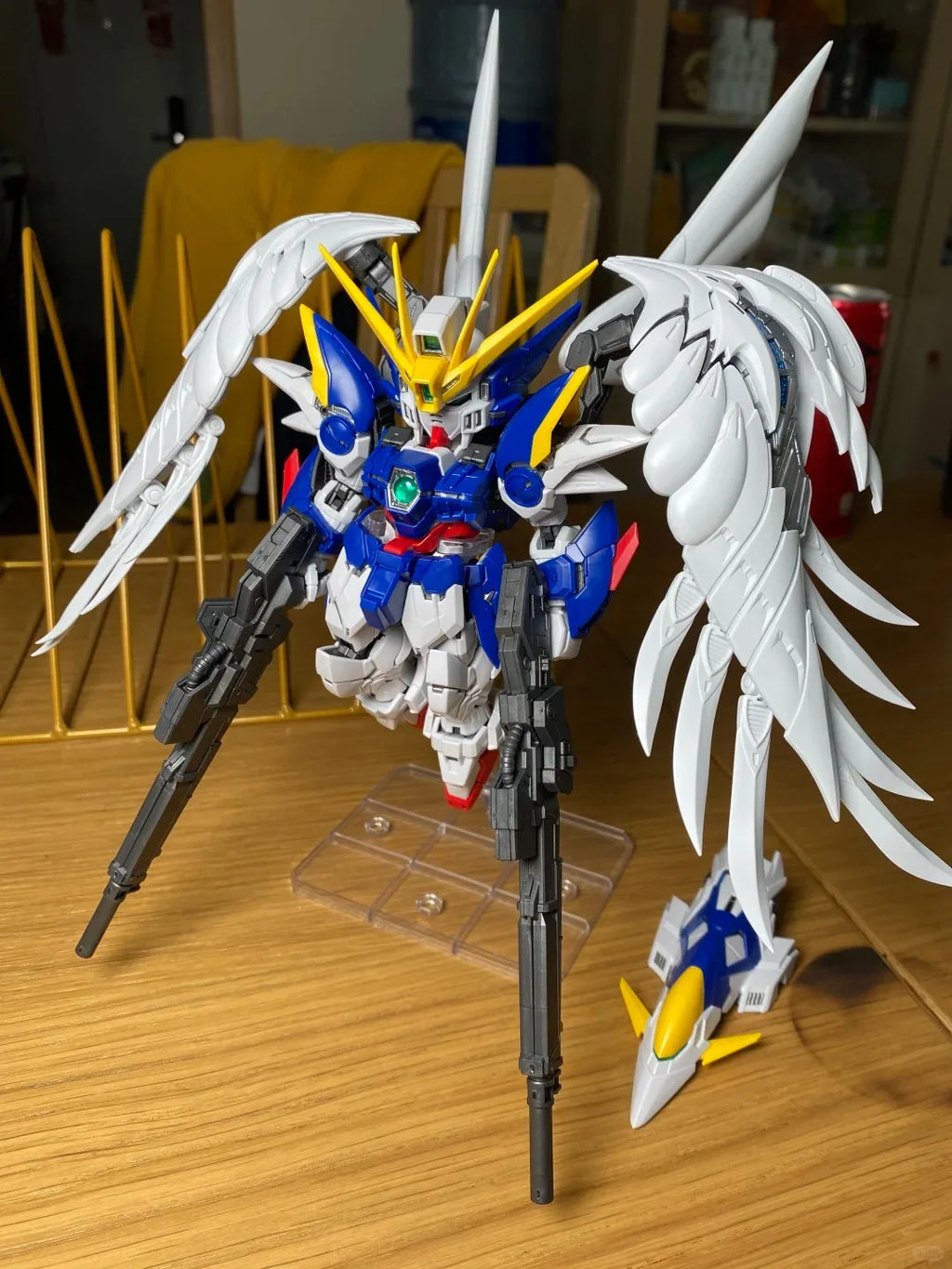GL MODEL MGSD Wing Zero EW Assembly Model Kit XXXG-00W0 Robot  With Stickers Action Figure Plastic Model Kits Toys gifts