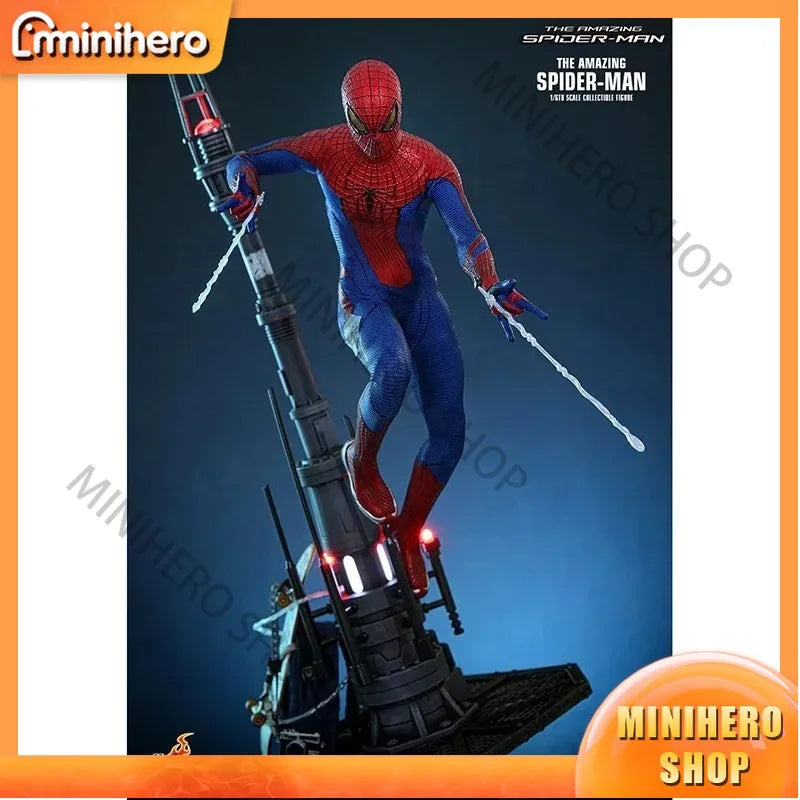 In Stock Authentic Hot Toys HT MMS771 MMS771B The Amazing Spider-Man Andrew Garfield Deluxe 1/6 Scale Collectible Figure