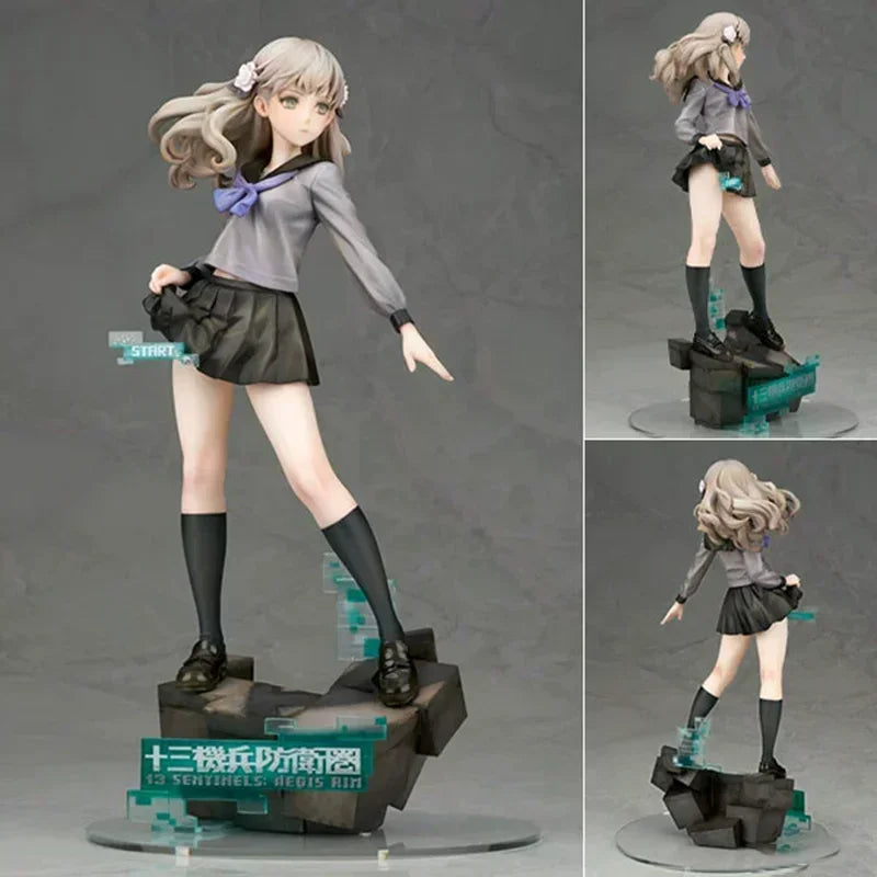 23cm Anime Genshin Impact Figures Hu Tao Action Figures Honkai Demon Slayer Dragon Ball Android 18 PVC Model Toys Gifts