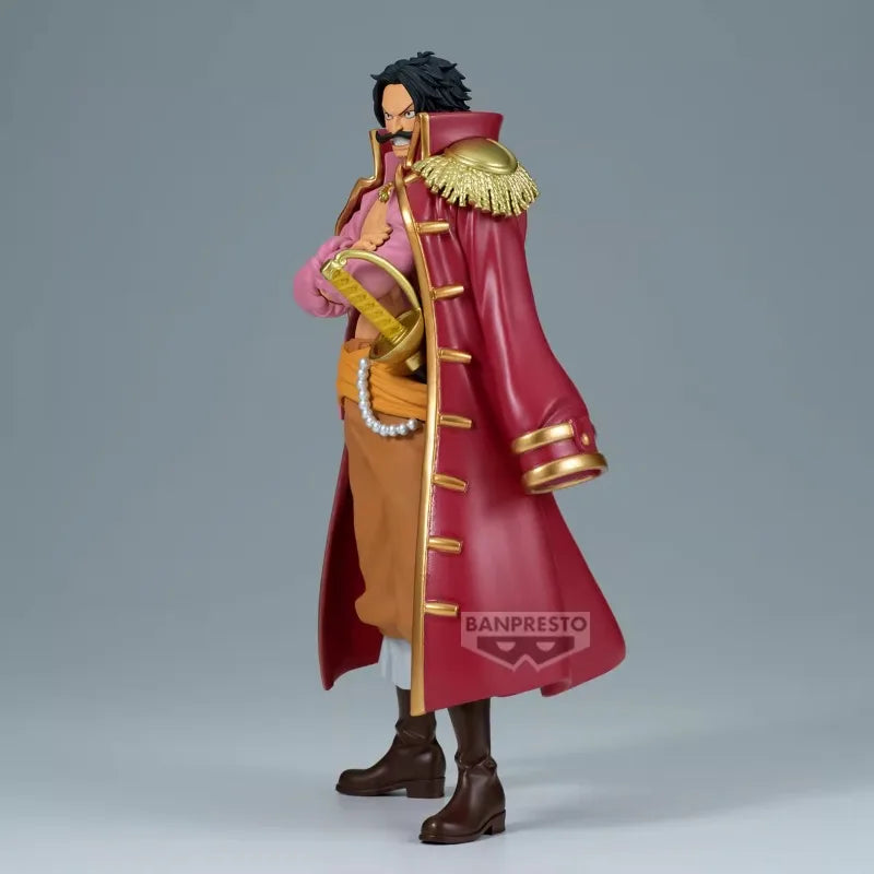Bandai Original BANPRESTO Anime One Piece DXF SPECIAL Gol D. Roger PVC Action Figure Model Collectible Toy Gifts