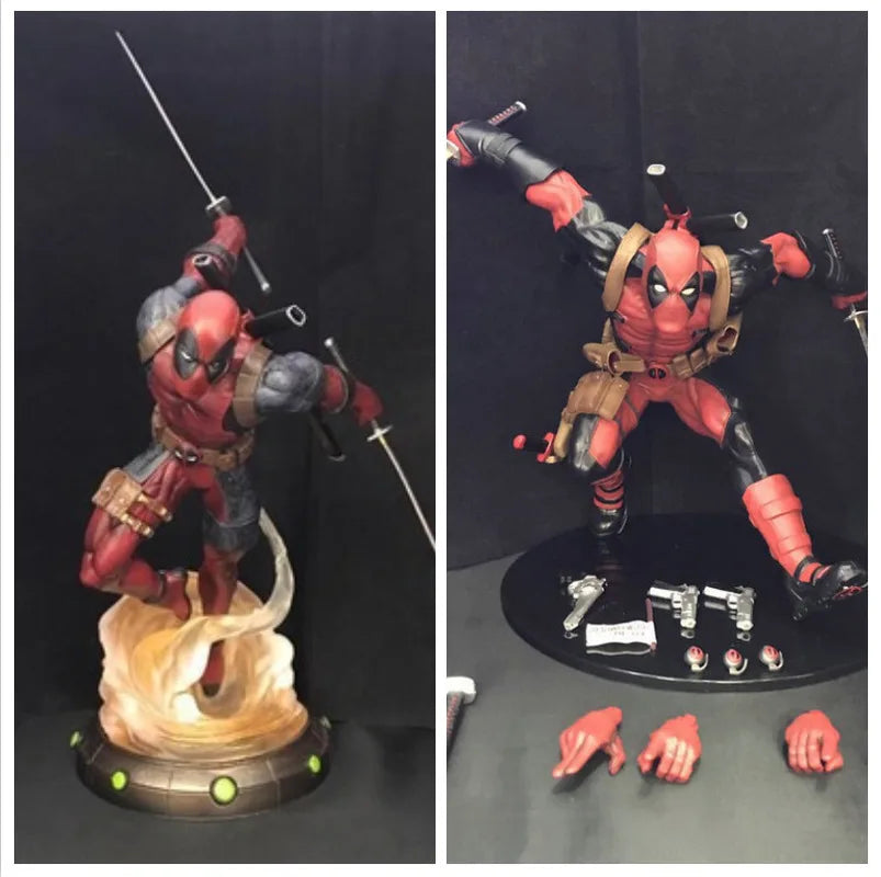 Hot Sale Deadpool Action Figure Anime Ml Legends X-Men Figuras Toy Manga Figurine Gk Statue Decoration Model Adult Kid Gift