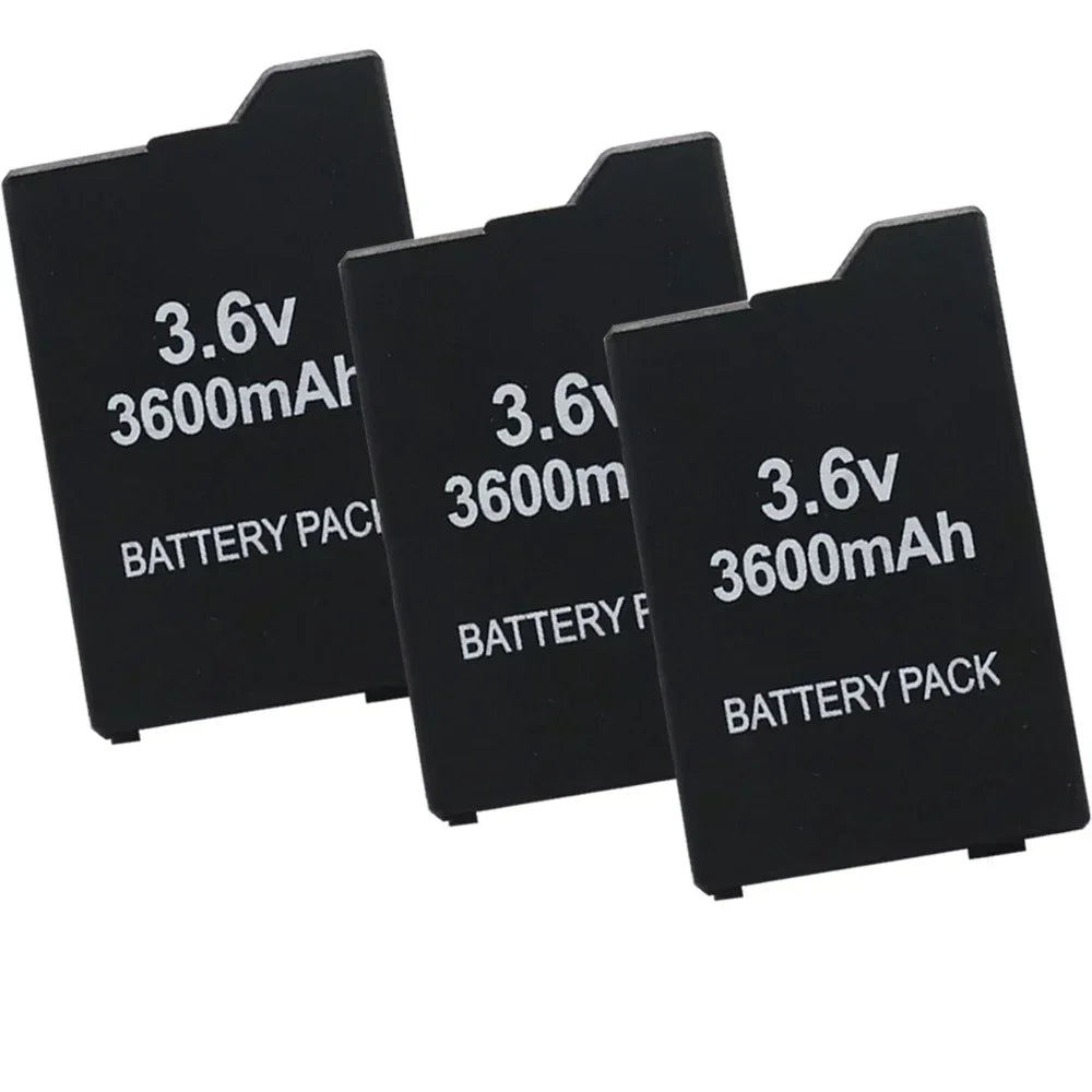 Вградена батерия 3.6V 3600mAh за Sony PS Lite PSP 2th PSP-2000 PSP-3000 PSP-3004, игрови конзоли, акумулаторни батерии за хостове.
