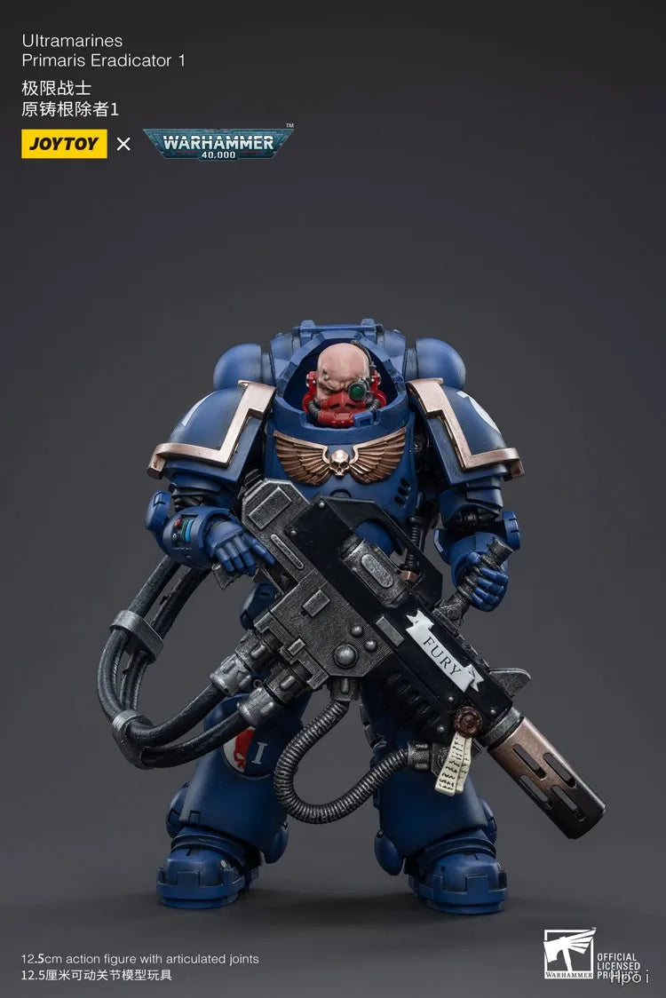 【UA】JOYTOY  Warhammer 40K  Scale 1/18 Action Figures Ultramarines Primaris Eradicator 1Models Toys Gifts