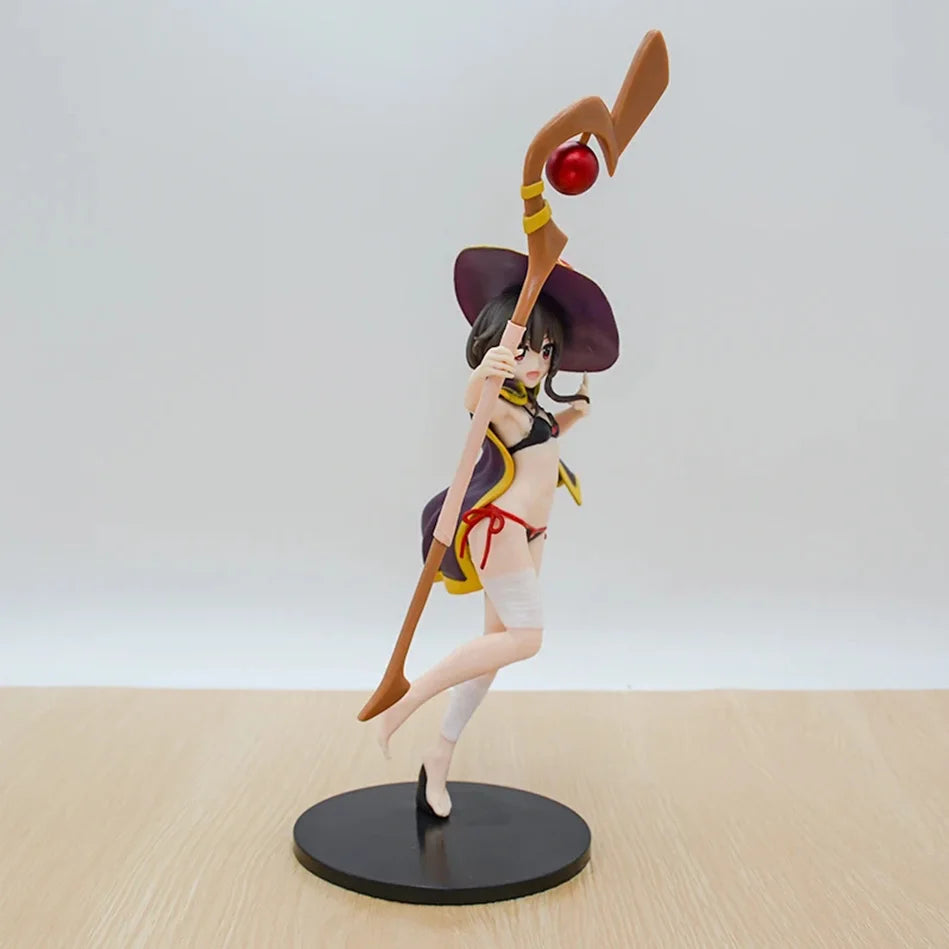 TAITO God's Blessing on This Wonderful World 23cm Megumin Action Figure Cute Figurine For Girls Droppshiping Model Toys gift