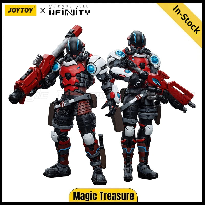 【In Stock】JOYTOY Infinity Nomads Wildcats, Polyvalent Tactical Unit #1Man #2 Woman  1/18 Action