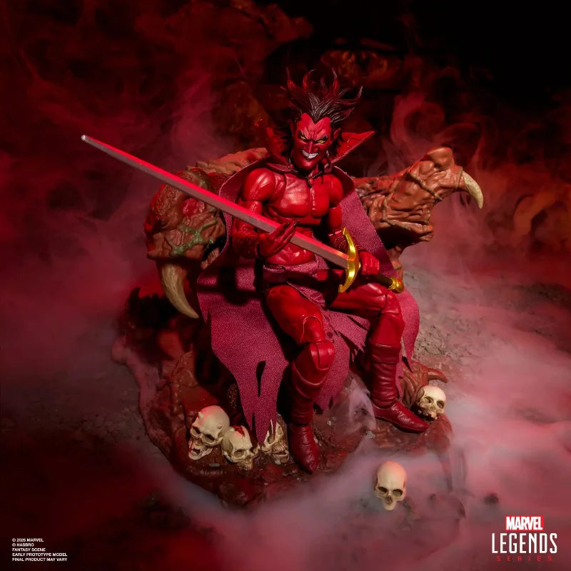 Pre-sale Hasbro Marvel Legends Mephisto Hell Throne Set ML Figure Collection