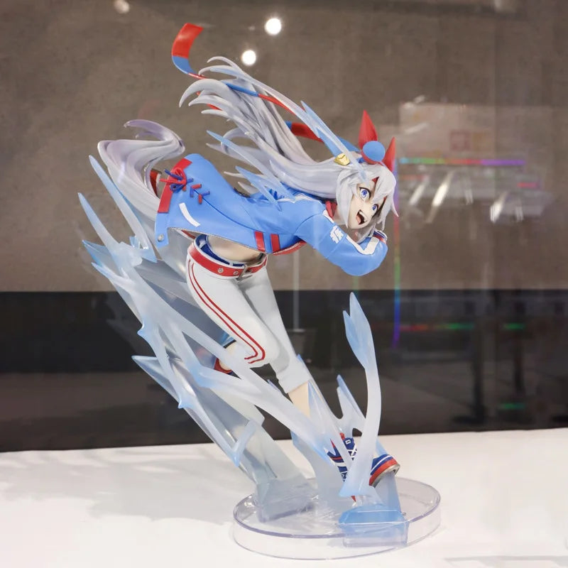 New Product Glasses Factory EVOLVE Uma Musume Oguri Cap Tamamo Cross PVC Figure 20cm Anime Toy Prize Authentic In Stock