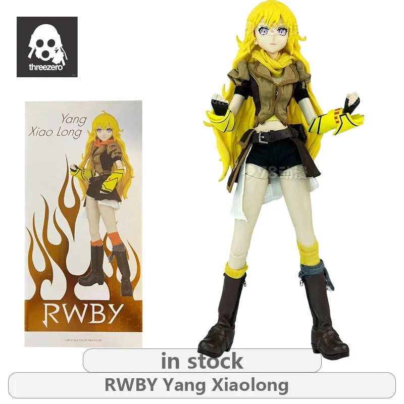 Threezero Original RWBY 1\6 Movable Model Series Yang Xiaolong\Ruby Rose\Wei Sixue Ni Action Figure Model Toys Movable Model