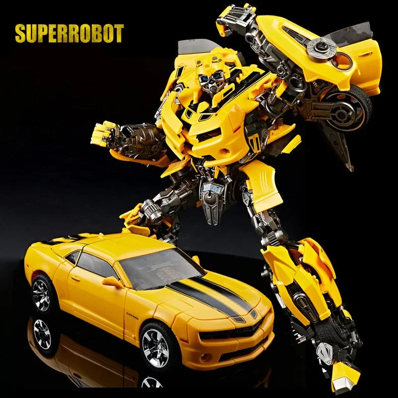 Autobots Transformation Toy 28cm Alloy warhammer Bumblebee Action Figure model Boy's birthday gift