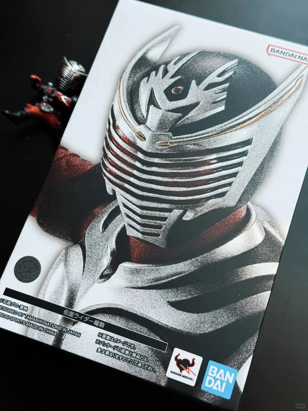 TYCTOYS In Stock Original BANDAI S.H.Figuarts Masked Rider Ryuki Anime Character Action Figure Model Toy Ornament Fans Present