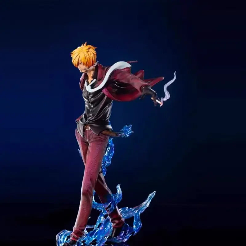 25cm One Piece Sanji Anime Figure Fashion Show Sanji Figurine Pvc Model Statue Doll Decoration Collection Desk Ornament Toy Gift