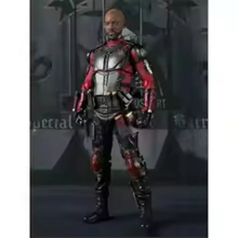 15cm XTask Force SHF Suicide Squad Death Shooter Will Doll Model Hand-Made Creative Cartoon Characters Desktop Ornaments Toy Gif