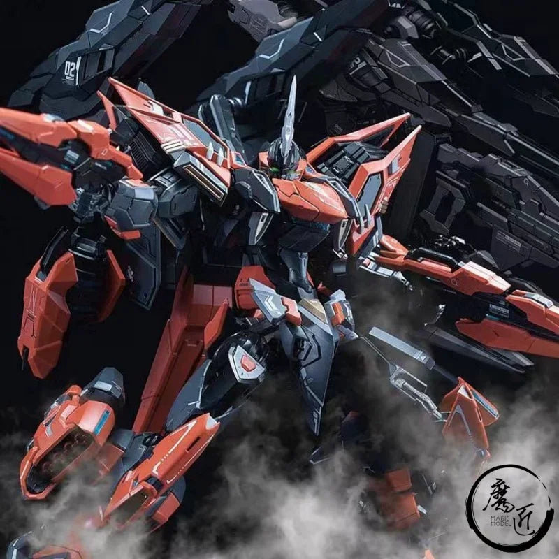 AN-01 Yanmie 1/100 Plastic Model Kit Assembly Mecha Alloy Frame Action Figure With Water Decal Collectible Toy Ornament Boy Gift