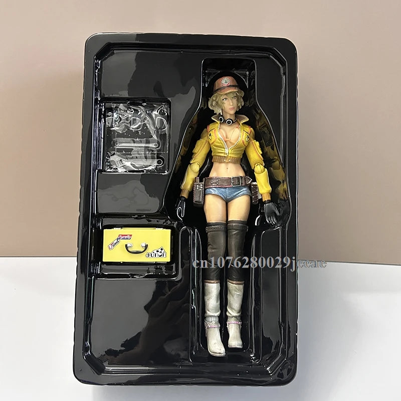 PLAY ARTS XV Sexy Girl Cindy Aurum Action Figure Model Toys 27cm Joint Movable Doll Desktop Decoration Birthday Gift for Friends