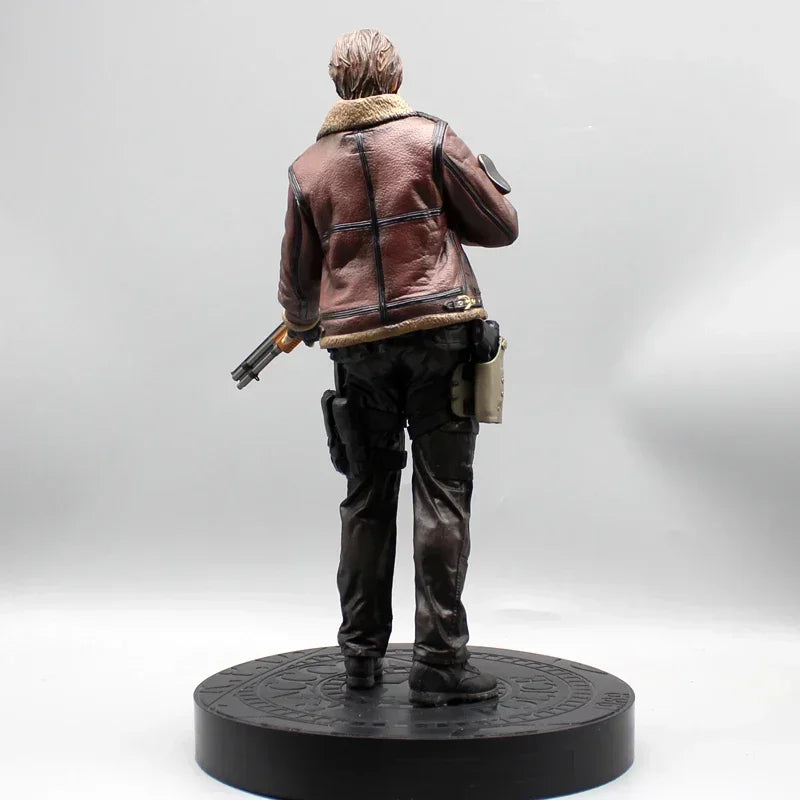 Anime Resident Evil Action Figure Leon Game Statue Decor Leon Scott Kennedy Figure Biohazard 33cm PVC Model Collectible Toys