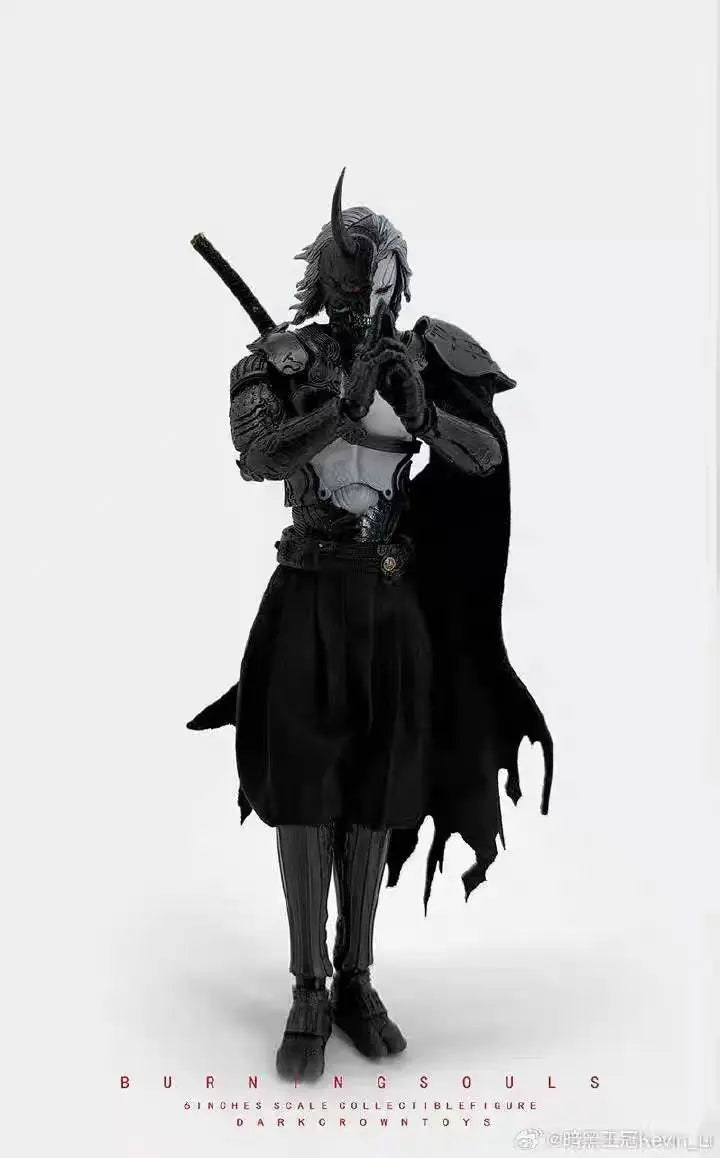 【Original】Darkcrowntoys Dark Crown BURNINGSOULS Ghost Version 1/12 Action Figure Model Toy