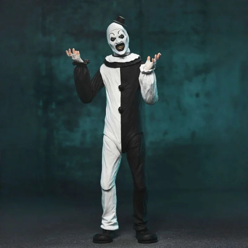 Neca Toys Terrifier Ultimate Art the Clown 17cm Action Figure Collectible Doll Decoration Gift for Fans And Collectors