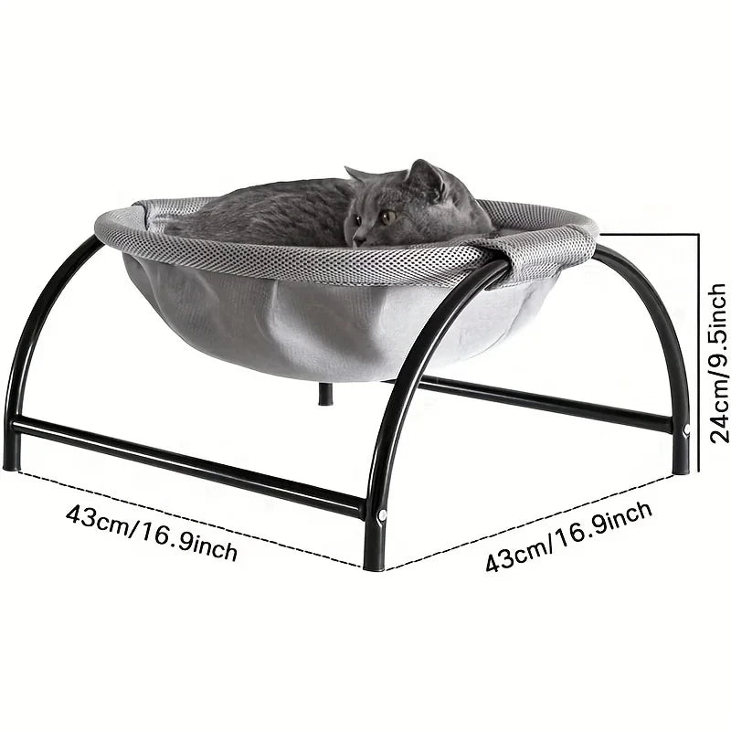 Cat Bed Dog/Pet Hammock Bed Free-Standing Cat Sleeping Cat Supplies Pet Supplies Whole Wash Stable & Breathable Easy Assembly In