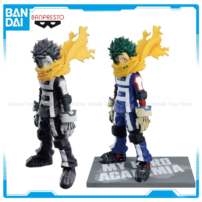 In Stock Original BANDAI BANPRESTO Izuku Midoriya Deku Anime 7th SEASON Action Figure PVC Model Collection Doll Gift WY