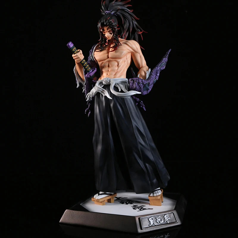 Anime Demon Slayer Kimetsu No Yaiba Figure Giyuutarou Daki Kokushibo Tsugikuni Yoriichi Douma Inosuke Action Figures Model Toys