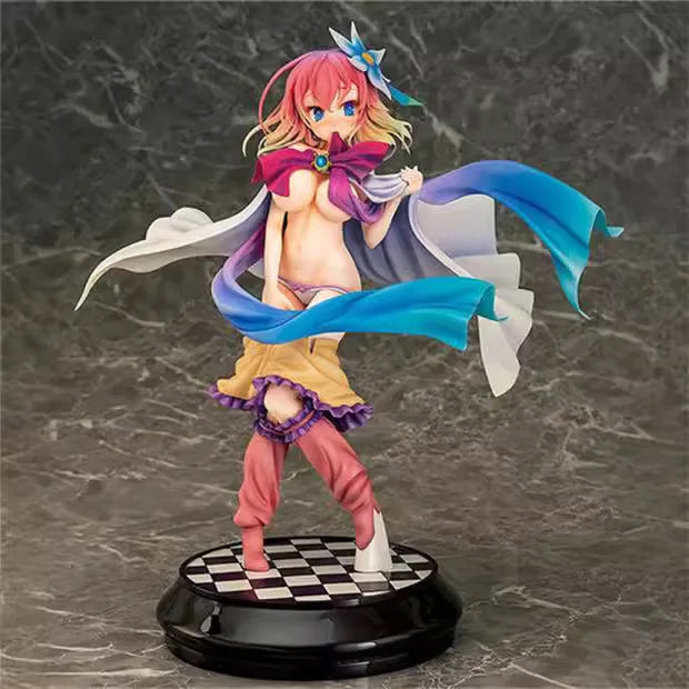 No Game No Life Stephanie Dola Figure  Anime Girl PVC Statue Boxed Model Toy Cute Collectible Action Doll Desk Decoration Gift