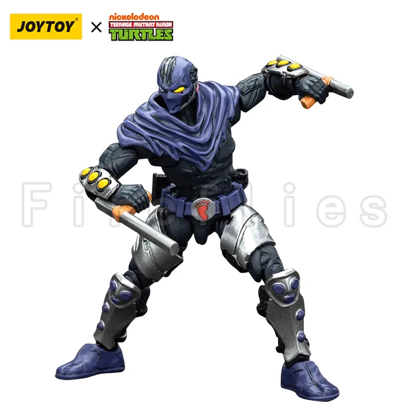 1/18 JOYTOY Action Figure Turtles Shredder Foot Clan AB Re-issue Version Anime Model Toy