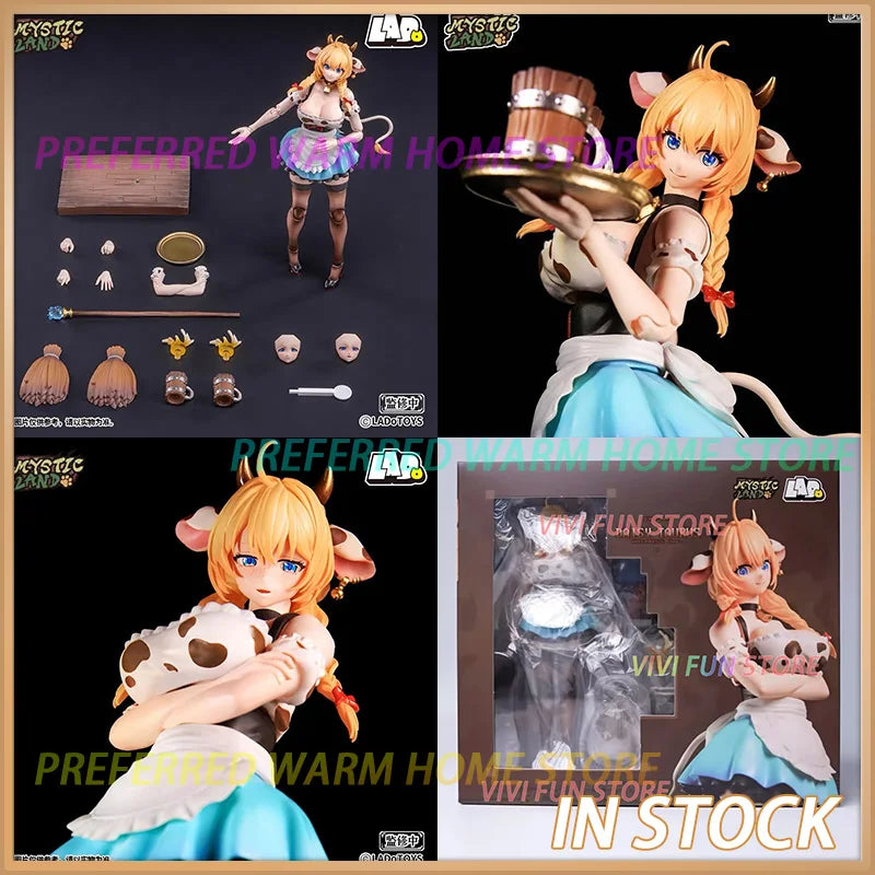 In Stock LADoTOYS ERA-003 Daisy Taurus Waitress Ver. Model Toys Collectible 1/12 Cow Beautiful Girl MYSTIC LAND Furry Fandom