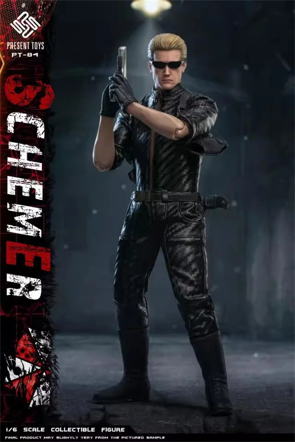 1/6 PRESENT PT-sp84 Toys Model Man Evil Full Set Moveable Action Figure About 12" Gift For Fans Collect