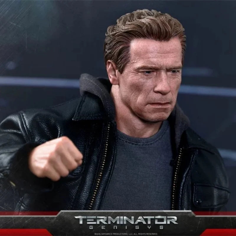 Ht 1/6 Mms307 Terminator Genisys Model T-800 Arnold Alois Schwarzenegger Senior Edition Action Figure Model Figure Gift