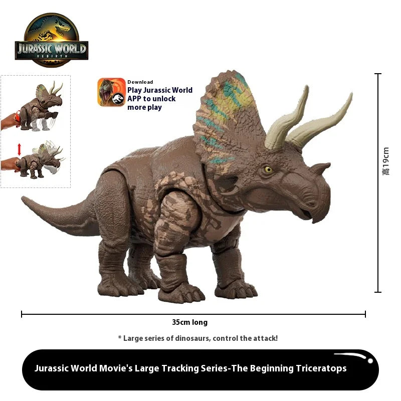 In Stock Mattel Jurassic World: Rebirth 4 Spinosaurus Action Figure Model Simulated Dinosaur Model Toys Children'S Birthday Gift
