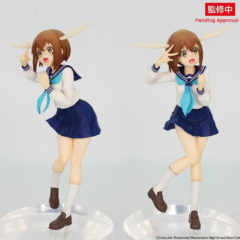 original System Service ViVit My Deer Friend Nokotan Shikanoko Noko PVC Anime Action Figures Model Collection Toy