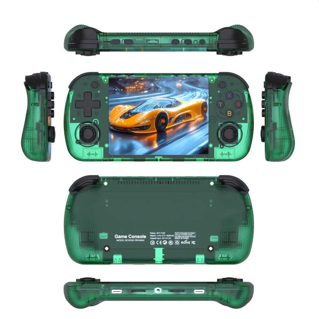 BOYHOM R36H PRO/R36HPROMAX Retro Handheld Console Linux+ARKOS Open Source WIFI 4.2 Inch IPS 64GB Portable Game Player