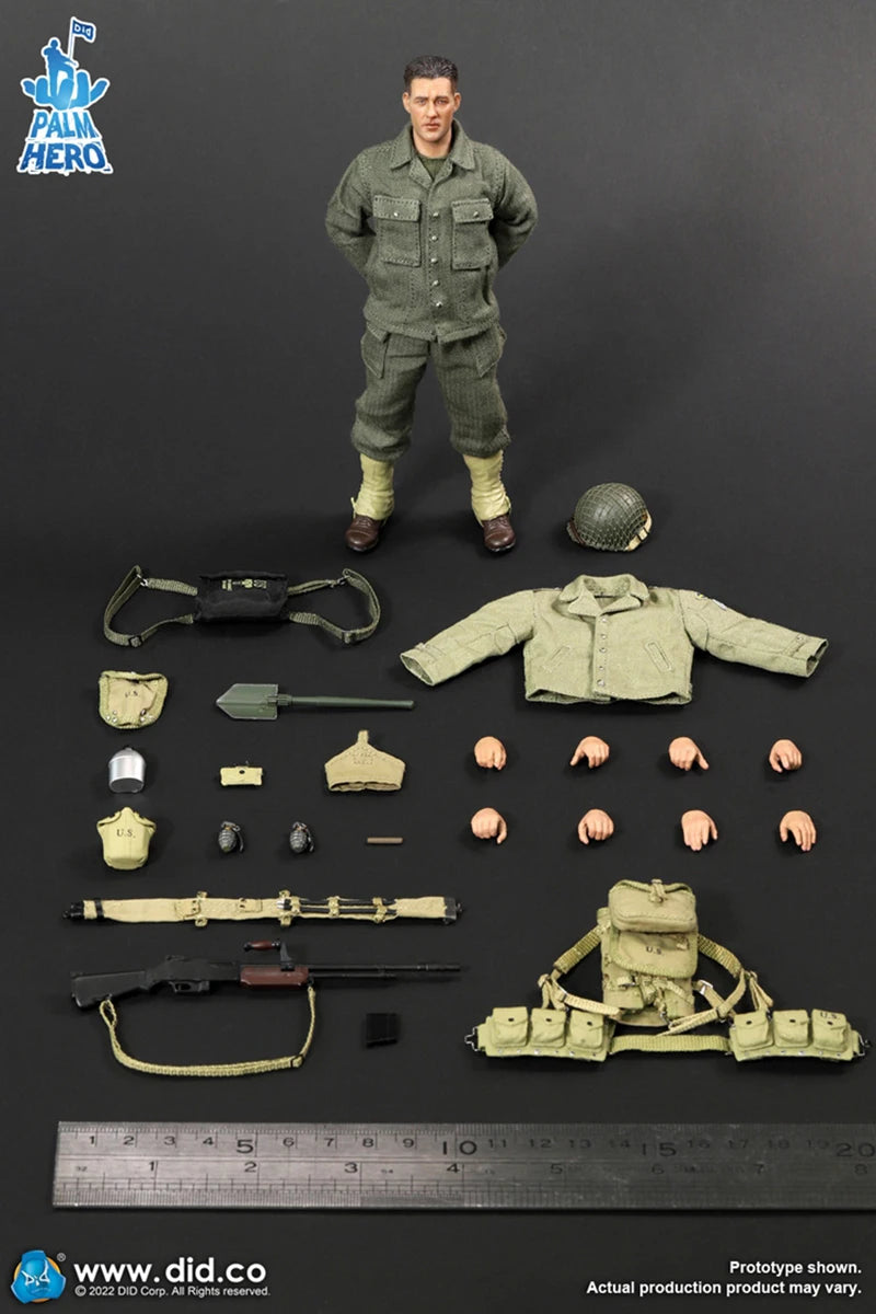 Hot Sale 1/12 DID XD80024 Soldier Doll Full Set Moveable Action Figure About 6" Gift For Fans Collect