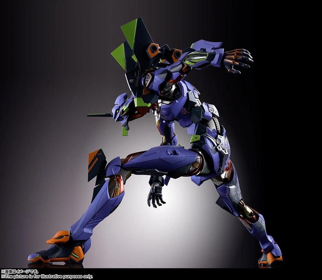 Spot SaleBandai Bm Metal Build Neon Genesis Evangelion EVA-01 EVANGELION-01 Action Figures Toy Gift Collection Hobbyin Stock