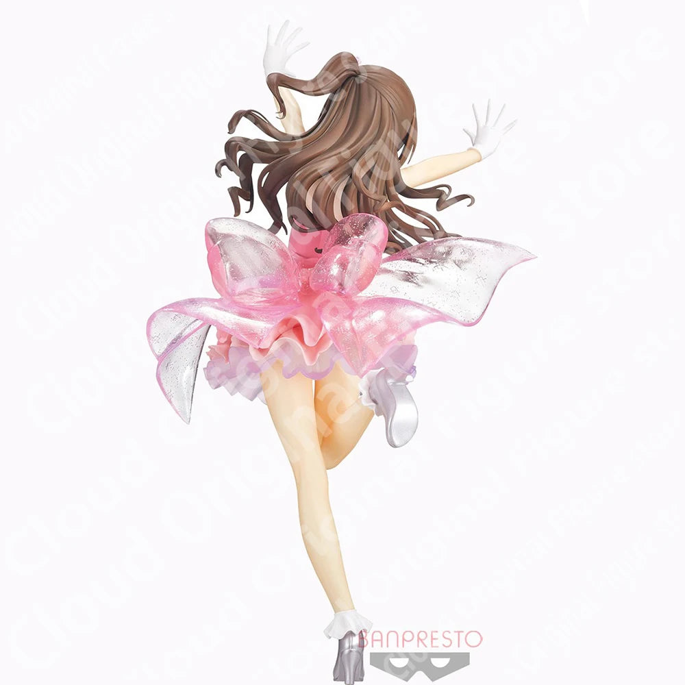 In Stock Original Banpresto THE IDOLMASTER Shimamura Uzuki Stage Bye Stage PVC 22cm Action Figure Model Toys Hobby