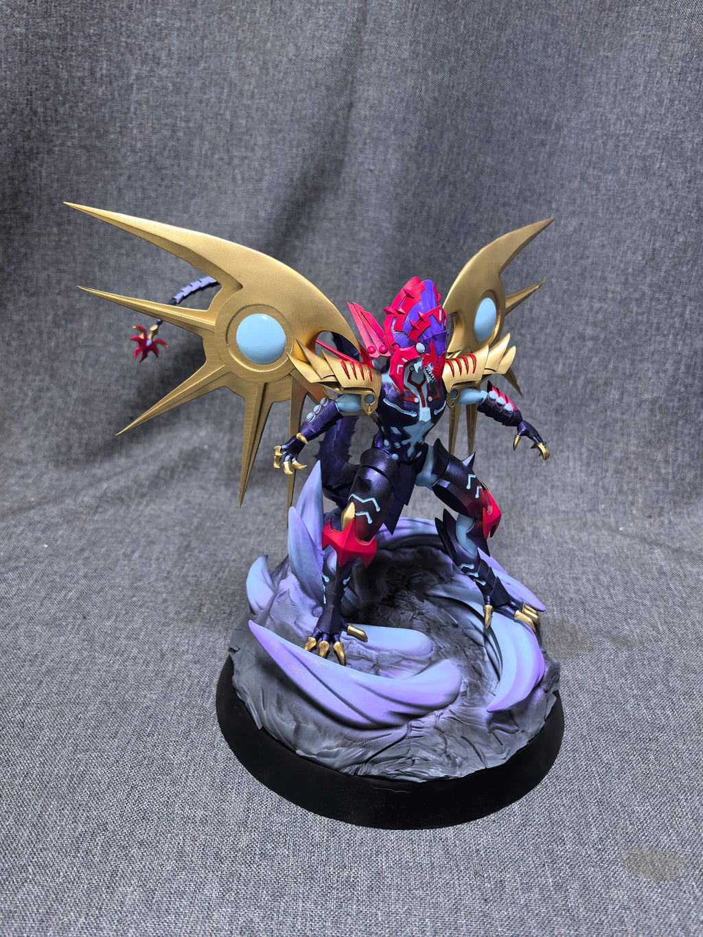 25cm Galaxy Eyes Cipher Dragon Figure Yu Gi Oh ZEXAL Anime Figures Collectible Desktop Ornament Decorations Best Gifts for Boys