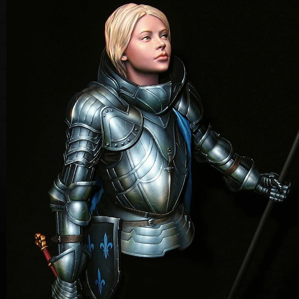 1/10 Joan of Arc, warrior, Resin Model figure Bust, GK, Fantasy theme, Unassembled and unpainted kit