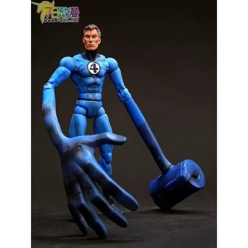 Original Marvel Legends Series MR.FANTASTIC Anime Figure Toy Gift Collection