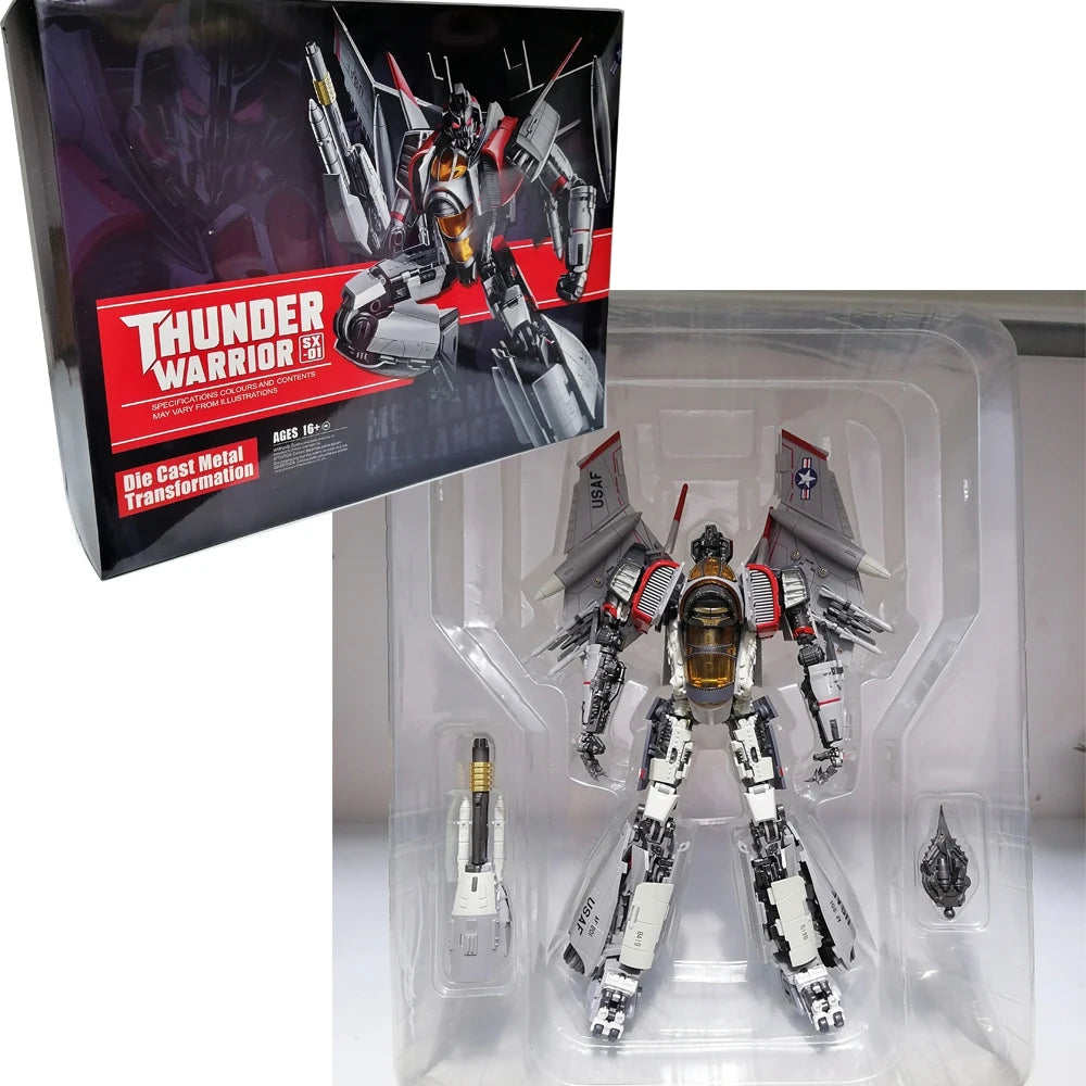 Transformation Toys Thunder Warrior Robot Lightning SX01 Blitzwing Hornet Gaiden Starscream  SX-01