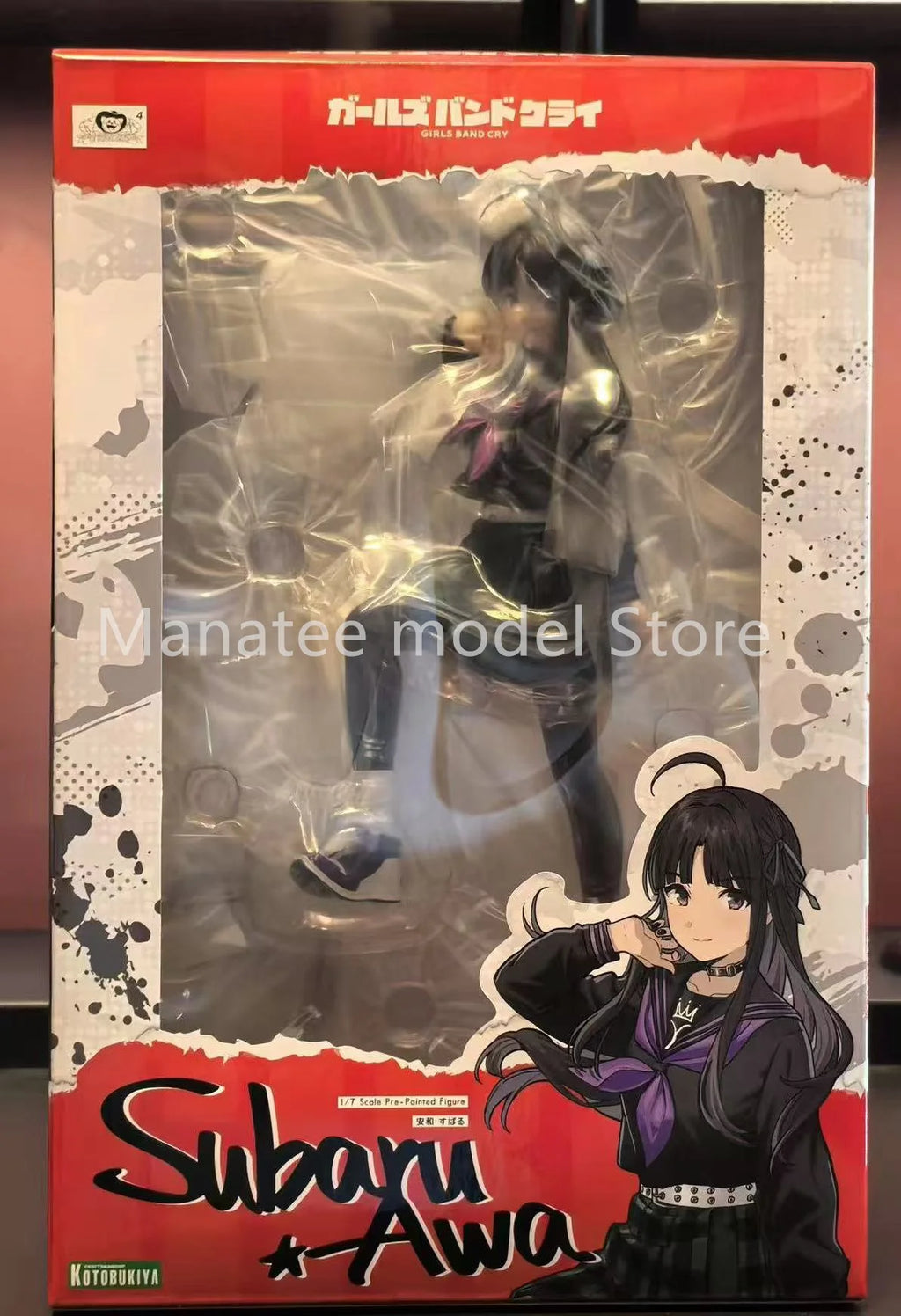  Kotobukiya Original Girls Band Cry Tomo Ebizuka 1/7 PVC Action Figure Anime Model Toys Collection Doll Gift