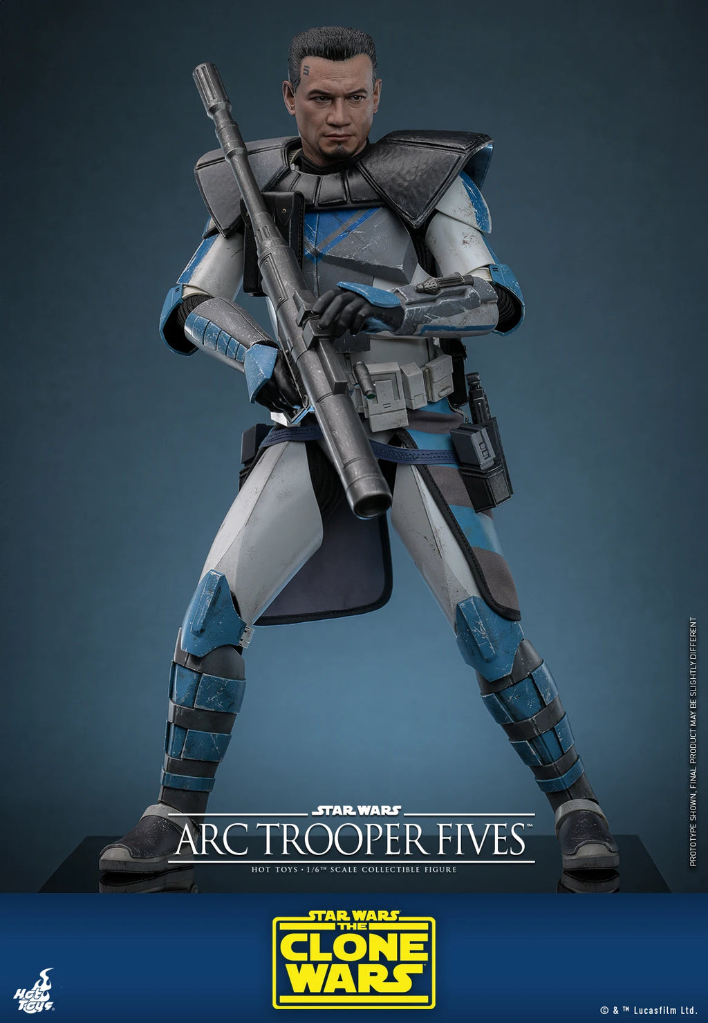 In Stock 100% Original HotToys TMS132 Star Wars ARC Trooper Fives 1/6 Anime Action Figure Toy Gift Model Collection