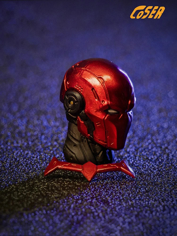 COSER VTOYS 1/12 Red Hood Solider Head Sculpt Classic Comics Villain Clown Predecessor Carving Model For VTOYS 6" Male Body