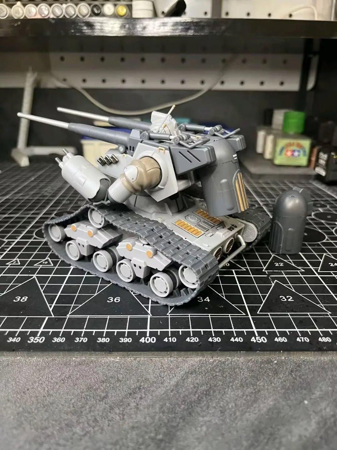 In Stock GB Model HG GTO 1/144 RTX-65 Early Type Guntank  Assembly Model Kits Anime Action Figure Robot Plastic Model Gift Toys