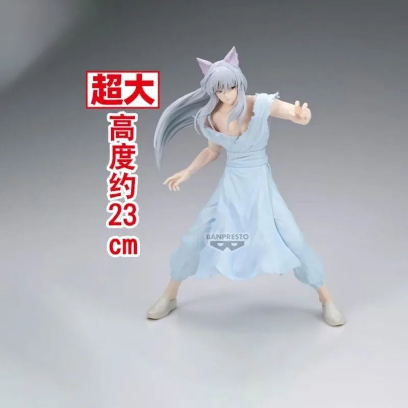 In Stock Bandai Banpresto Yuyu Hakusho Maximatic Youko Kurama Standing Figure Model About 23Cm Ornament Gifts WY