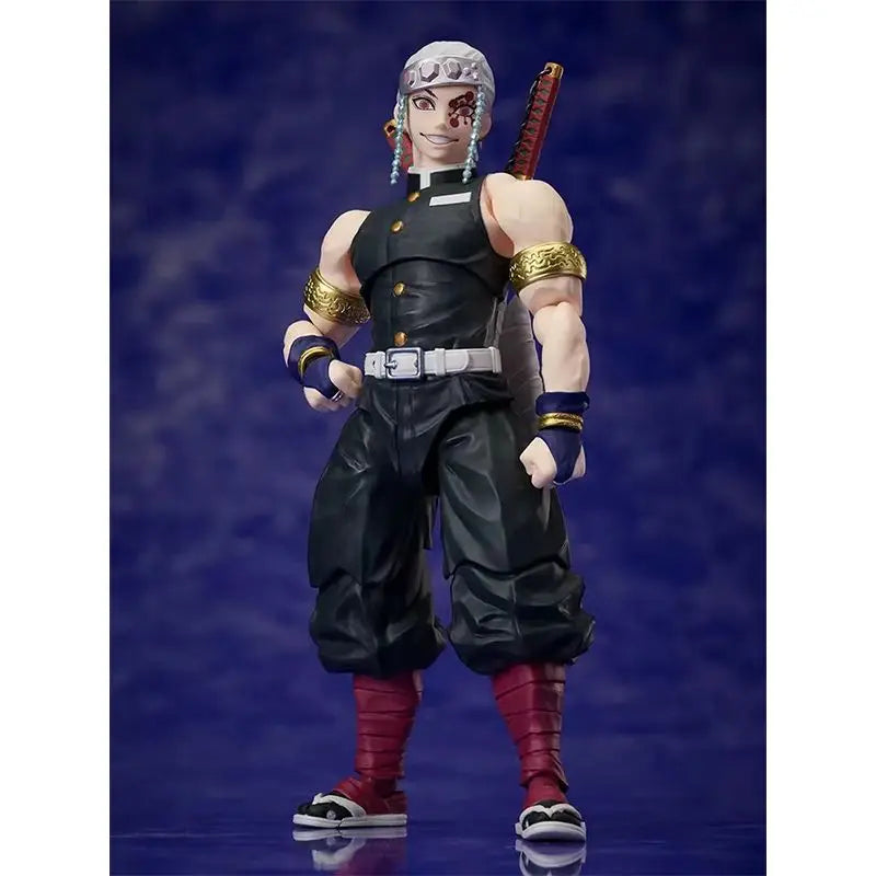 100% Original Aniplex BuzzMod Uzui Tengen Demon Slyaer In Stock 16cm Anime Action Collection Figures Model Toys