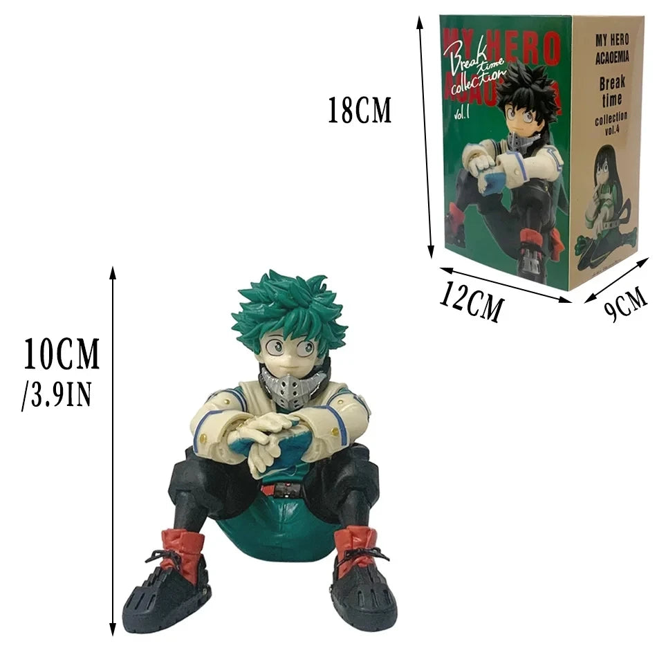 Anime Figure My Hero Academia Midoriya Izuku Bakugou Katsuki Todoroki Shoto Asui Tsuyu PVCAction Figure Collectible Model Toys