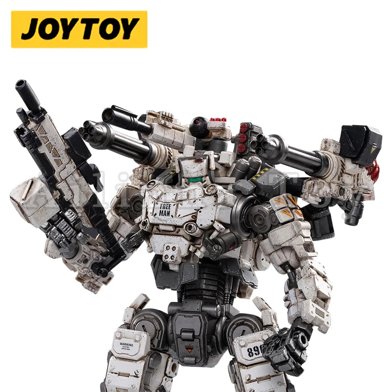 JOYTOY 1/25 Action Figure Mecha STEEL BONE ARMOR White Version Anime Collection Model Toy For Gift